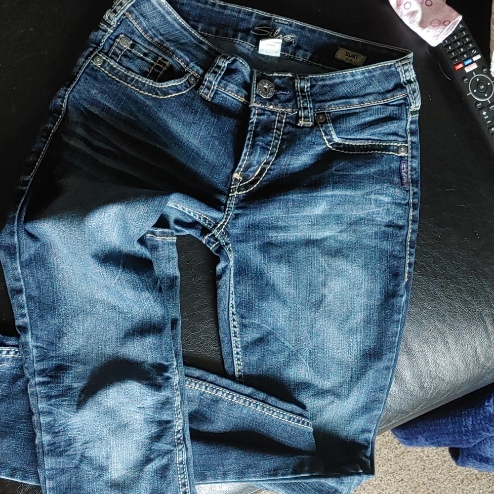 Silver suki jeans